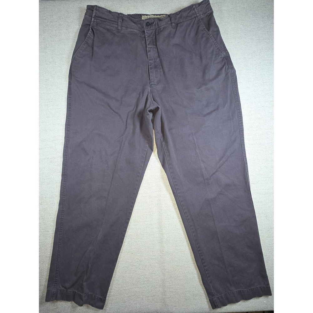 Cabela's Casuals Men's 42x32 Charcoal Grey Chino Pants Comfort Waist